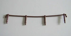 PLAYMOBIL (P351) JUNGLE - Balustrade Marron Foncé pour Pont Suspendu 3016 5557 - Picture 1 of 1