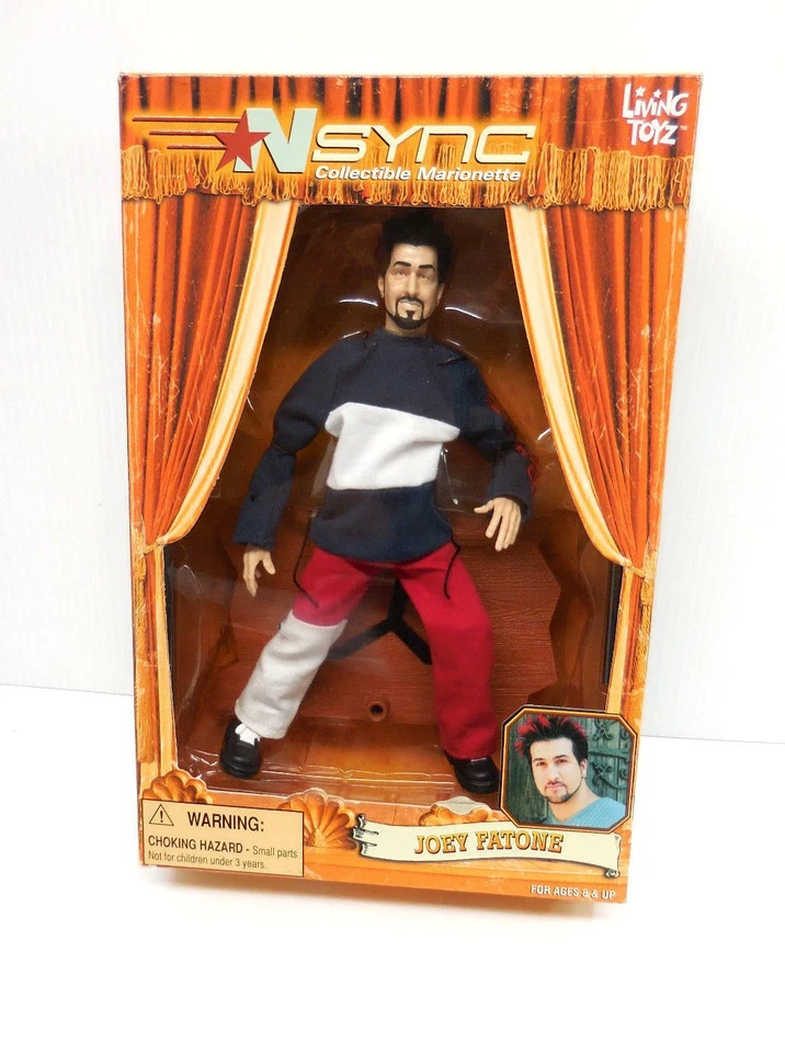 Коллекционная фигурка марионетки NSYNC Joey Fatone фигурка снята с производства  - Изображение 1 из 1