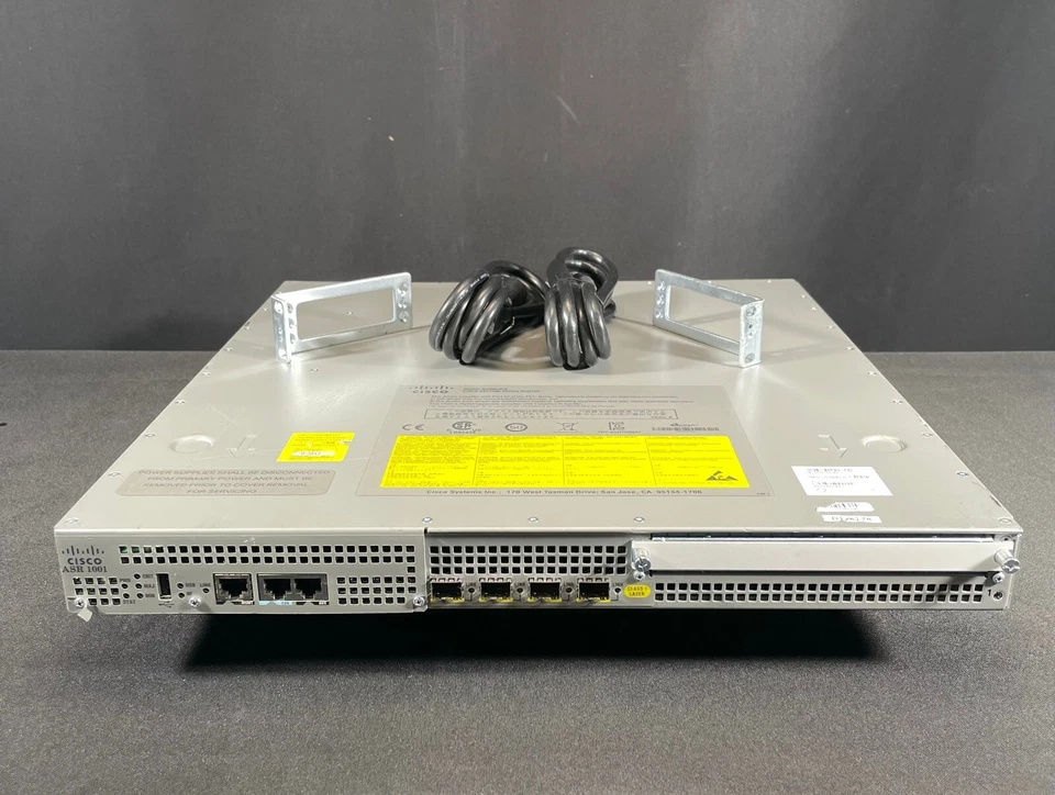 Cisco ASR1001 ASR 1001 Services Router - 2x ASR1001-PWR-AC - Same Day Shipping - Image 1 of 4