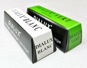 Schmuckpolitur für weiße Metalle Edelmetall rot Dialux grün & weiß 2 Riegel - Bild 1 von 9