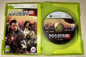 Microsoft XBOX 360 Mass Effect 2 Complete 2 Disc W/Manual 2010 Tested - Picture 1 of 5