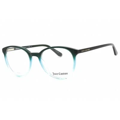 Juicy Couture Women's Eyeglasses Teal Plastic Full Rim Frame JU 239 0ZI9 00 - Image 1 of 2