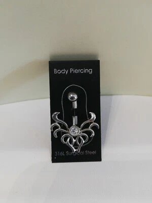 Piercing ombelico acciaio chirurgico - Immagine 1 di 4