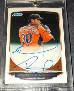 Eduardo Rodriguez 2013 Bowman Chrome Prospect Auto Card #BCA-ER - Imagen 1 de 2