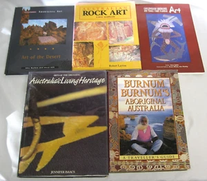 Aboriginal Australia Living Heritage Rock Art Burnum Torres Strait 5 Books Photo - Imagen 1 de 12