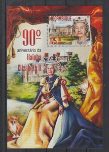 J579. Mozambique - MNH - 2016 - Royalty - Queen Elizabeth II - Bl - Picture 1 of 1
