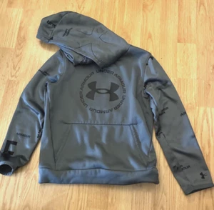 Under Armour gray hoodie Size Y/S/M ( 8) - Picture 1 of 8