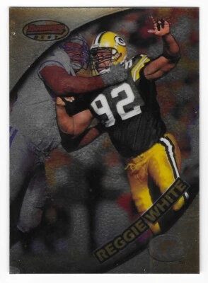 REGGIE WHITE 1997 Bowman's Best Football # 27 Green Bay Packers HOF NM - MT - Image 1 of 2