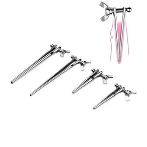 Adjustable Metal Stainless Steel Penis Urethral Sounding  Dilator Stretcher Plug - Picture 1 of 18