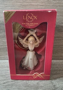 LENOX 2009 ANNUAL ANGEL of HEAVENLY LIGHT ORNAMENT -- -- Mint in BOX - Picture 1 of 7