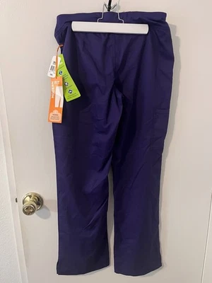 Nuevo con etiquetas Pantalones Médicos Landau ProFlex Calce Moderno Médico Púrpura Pequeño Mediano Grande Foto 1 de 4