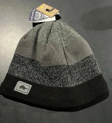 Gorro de lana de trapo tejido gris 7-12 de piel de tortuga forro polar Foto 1 de 3