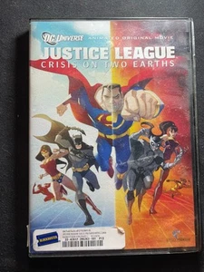 DVD JUSTICE LEAUGE CRISIS ON TWO EARTHS DC COMICS ANIMATION - Imagen 1 de 3