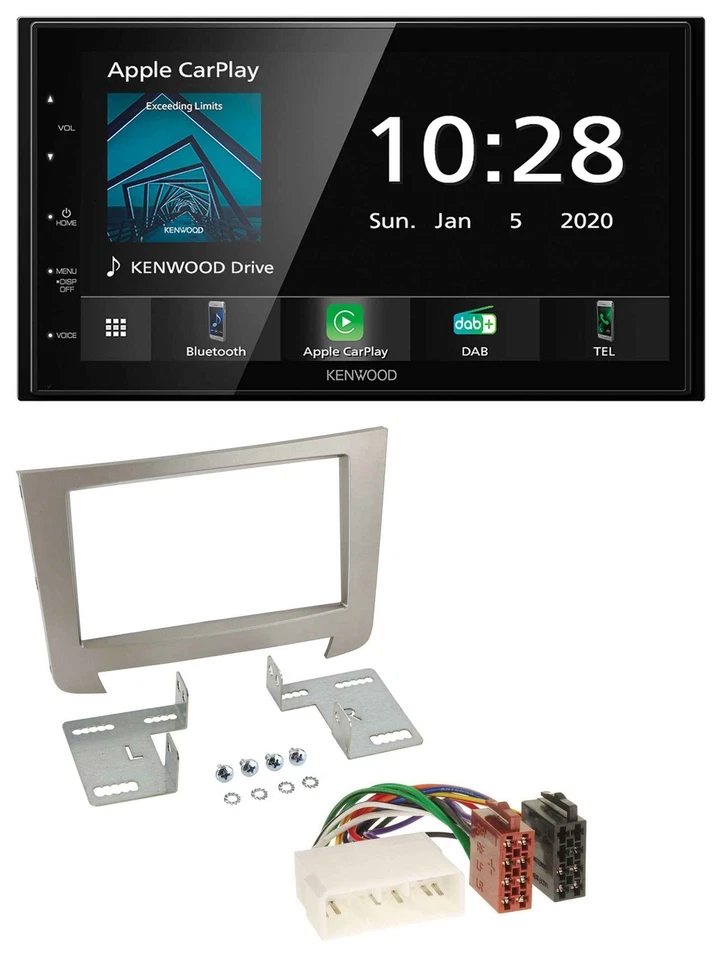 Kenwood Bluetooth MP3 DAB USB 2DIN Autoradio für SSangYong Rexton ab 2013 - Bild 1 von 4