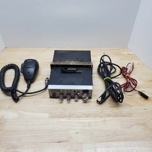 COBRA 25 WX NW ST Sound Tracker NIGHT WATCH CB Radio With Mic & Mount Bracket - Picture 1 of 16