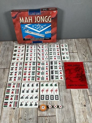 Mah Jongg - 4 x Player Chinese Tile Game - Vintage Gibsons Games - Complete - Image 1 of 4
