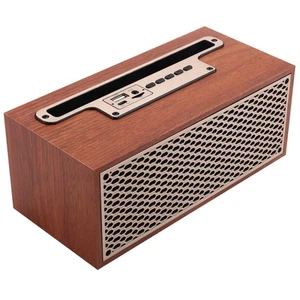 Retro Bluetooth Speaker Home Subwoofer Remote Sound System Portable9455 - Picture 1 of 7