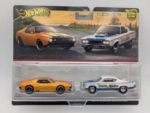 Hot Wheels Premium Car Culture Twin 2 Pack '71 AMC Javelin & AMC Rebel Machine - Picture 1 of 4
