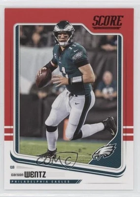 2018 Score Red Carson Wentz #258 - Image 1 of 2