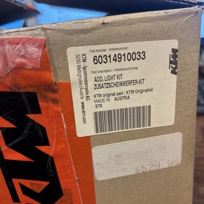 Kit de luces auxiliares KTM Adventure 990 1090 1190 OEM 60314910033 Adv Foto 1 de 4