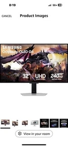 SAMSUNG 32" Odyssey OLED G8 (G80SD) Series 4K UHD, 240Hz, 0.03ms, Glare-Free - Photo 1/21