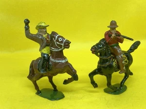 Buffalo Bill And A Cowboy By Timpo (N Yel 640) - Picture 1 of 11
