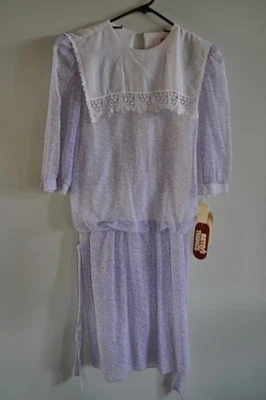 Vestido Vintage Betsy’s Things Floral Nuevo con etiquetas Talla 9-10 Hecho en EE. UU. Foto 1 de 4