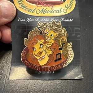 Disney Magical Musical Moments Lion King Can You Feel The Love Pin #73 Brown - Bild 1 von 3