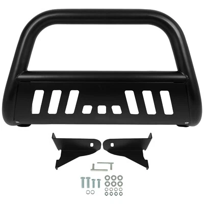 For 99-07 Silverado/Sierra/Tahoe/Yukon 1500 3" FRONT BULL BAR PUSH BUMPER GUARD - Image 1 of 4
