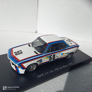 BMW 3.0 CSL #50 Le Mans 1973 Spark S1563, 1/43