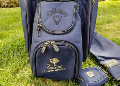 Сумка и тройники для гольфкара San Diego Chargers New Orleans Saints Drew Brees Callaway - Изображение 1 из 4