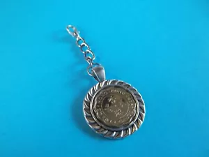 HONG KONG COIN - LIMITED EDITION - SILVER CASED PENDANT / CHARM   - 1975 to 1991 - Picture 1 of 8