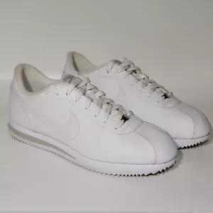 Nike Cortez Basic White Leather 316418-113 Mens US 12 2012 - Picture 1 of 10
