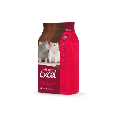 Burgess Excel Rat Food Nuggets For Small Animals Rodents Healthy Diet 1.5kg