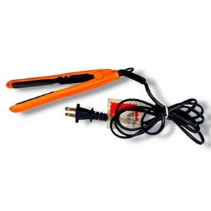 Deogra Mini Hair Straightener Adjustable Temperature 1/2" Mini Flat Iron Tested - Picture 1 of 8