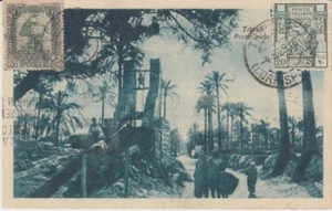 Ansichtskarte Libyen Tripoli Pozzo arobo 1929 - Bild 1 von 2