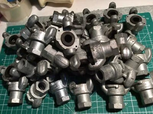 80+ pc Dixon Air King Fittings AM-8 AM-6 AM-1 AM-3 +100's clips Unused  - Picture 1 of 7