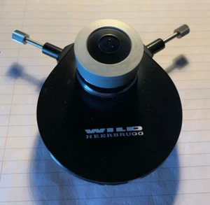 Vintage Wild Heerbrugg Phase Contrast Microscope Condenser M12, M20, M40 Models - Picture 1 of 10