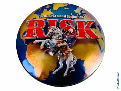 🔥 Risk The Game of Global Domination Collector Tin 2003 • Read ~ - Image 1 of 4