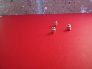 HO Scale Zubehör detaillierte kleine Propantanks 3 pro Packung #306 - Bild 1 von 6