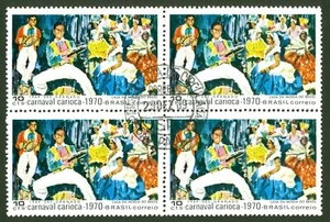 Carnival in Rio 1970, Musicians and Women - Brazil SC# 1151 FDC - RHM C-663 - Picture 1 of 1