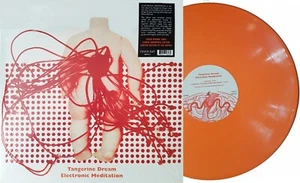TANGERINE DREAM LP Electronic Meditation ORANGE VINYL 45rpm Audiophile 180g NEW - Picture 1 of 11