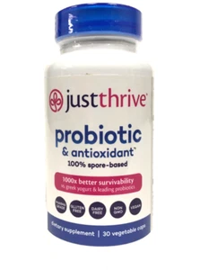Just Thrive Probiotic and Antioxidant Supplement Spore Based Formula Exp 11/2027 - Picture 1 of 6
