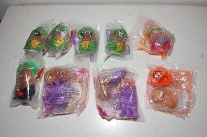 Lot of 9 Vintage McDonald's 90's Halloween Chicken Nuggets in Costume Removable - Picture 1 of 6