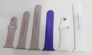 Apple Watch Band 42mm Set Stone White Purple - Zdjęcie 1 z 8