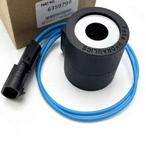 1PC New FIT For 6359799 24V Solenoid Valve Coil Replacement - Picture 1 of 8