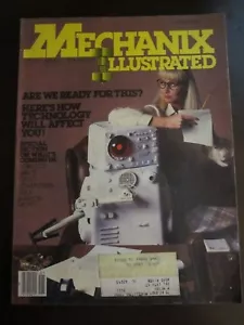 Mechanix Illustrated Magazine January 1981 Robotics Space Computers Technology - Picture 1 of 2