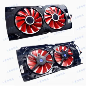 Graphics Card Cooling Fan with Casing For XFX RX580 570 2048SP 4GB Accessories - Picture 1 of 7