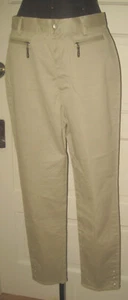 Vintage 90's Tan POLO JEANS RALPH LAUREN Jeans Equestrian Zip Pockets 10 - Picture 1 of 8