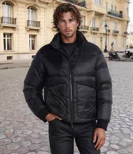 Emporio Armani Wendejacke Daunenjacke mit Stehkragen in black 50 L - Bild 1 von 6